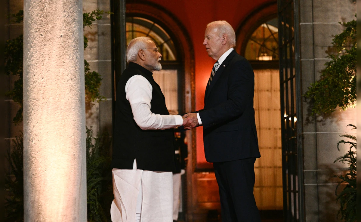 Modi and Joe Biden