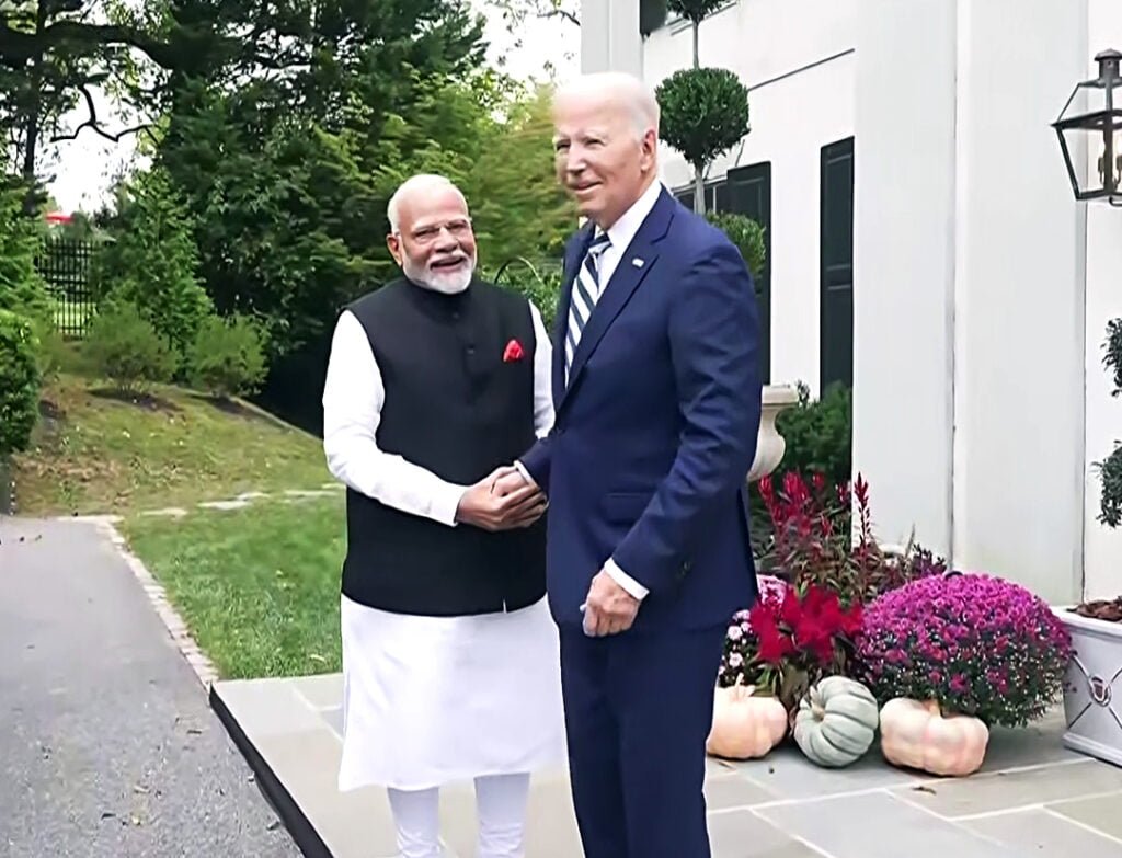 Modi and Joe Biden