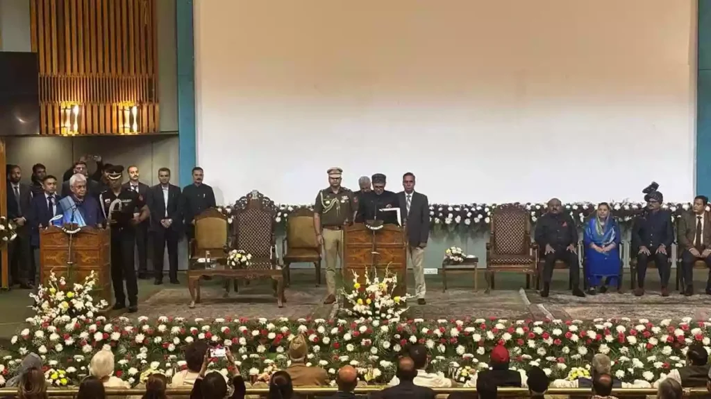 Omar Abdullah Takes Oath