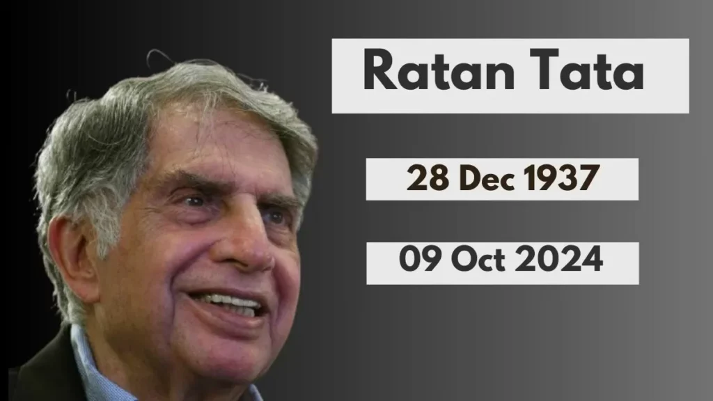 Ratan Tata’s Passing