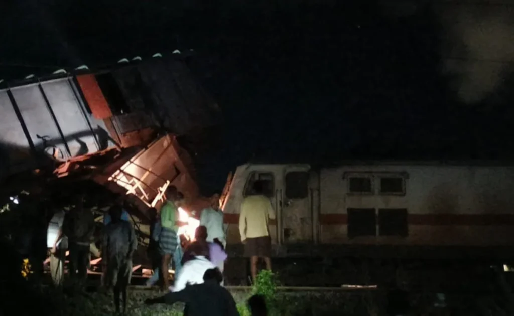 Express Train Collides