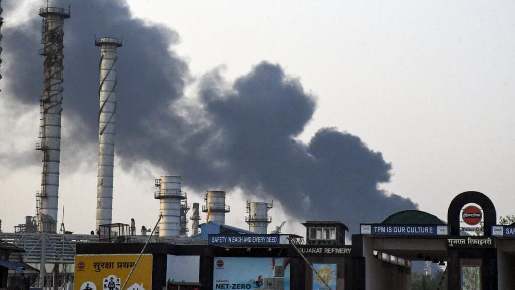 Blast at Indian Oil Corporation